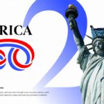 America 250 Template - Cover slide to introduce presentations celebrating America's 250th anniversary