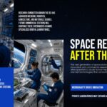International Space Station Transition Plan - Space research continuation with astronaut laboratory scenes