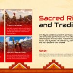 Inti Raymi Festival Template - Sacred rituals four-quadrant layout