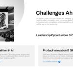 John Ternus Template - Challenges slide to present future business obstacles and strategic concerns