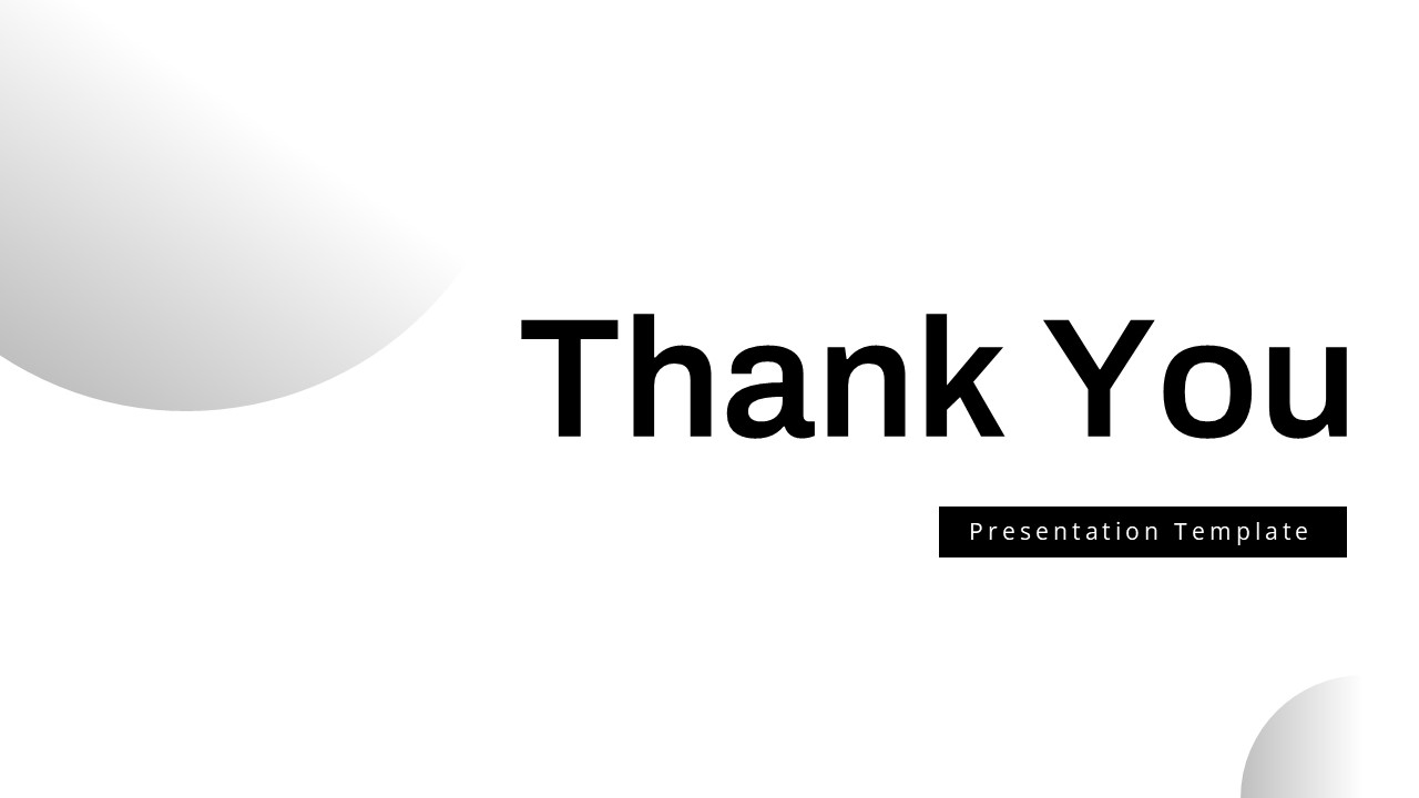 John Ternus Template - Thank you slide to professionally conclude executive presentations