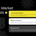 Market Research Report Template target analysis slide to segment audiences and identify market opportunities