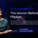 Nancy Grace Roman Biography - Portrait of pioneering astronomer alongside her groundbreaking NASA achievements story