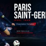 PSG Template - Title slide with stadium background and team branding