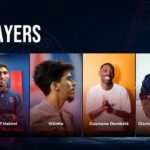 PSG Key Players - Four player profiles in grid layout