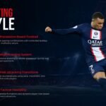 PSG Playing Style - Four tactical elements with action player photo