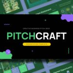 Pitchcraft Creative Deck Template - overview slide showcasing the complete presentation template design