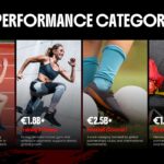 Puma Categories Template - Core performance segments with running, training, football and motorsport