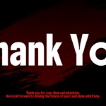 Puma Thank You Template - Closing slide with professional typography and brand design elements