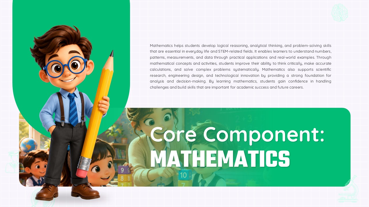 STEM Template - Core Component Mathematics with academic character