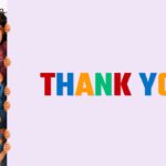 STEM Template - Thank You closing slide with cartoon children