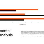 Super El Niño Environmental Impact Template - Horizontal bar charts compare 2020 vs 2025 ice melt and storm projections