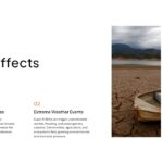 Super El Niño Climate Crisis Template - Cracked drought lakebed and water tornado showcase extreme weather contrasts
