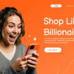 Temu Company Template - Marketing slide to promote shopping experience and customer engagement
