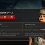 Windrose Game Art Template - Visual design slide to showcase technical specifications and artistic features