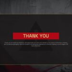 Windrose Game Thank You Template - Professional closing slide to acknowledge audience and end presentations