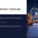 Winter Carnival Template - about section with split layout and carnival image