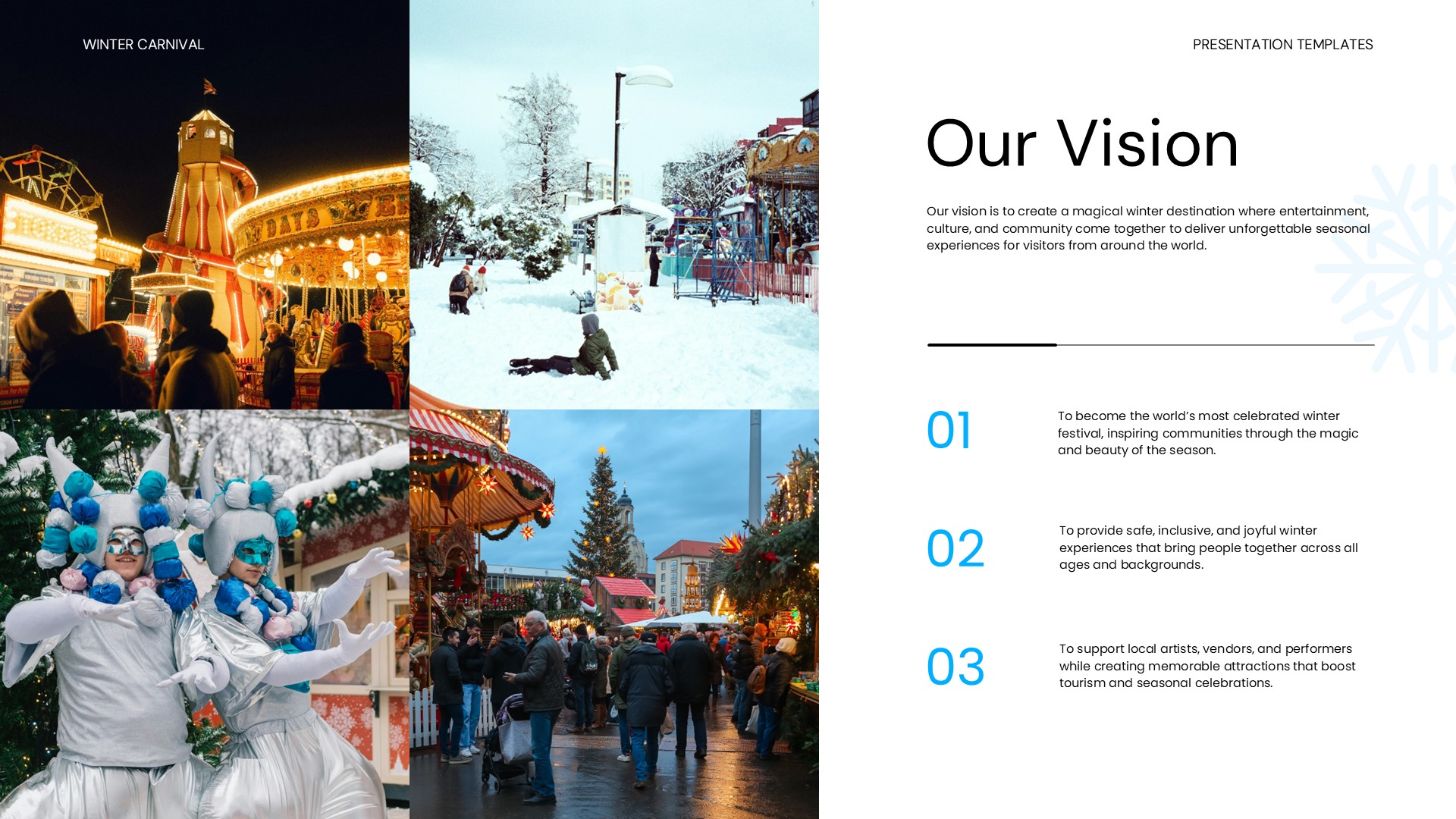 Winter Carnival Template - vision section with three numbered objectives
