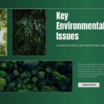 World Environment Day environmental issues slide to highlight climate change and conservation challenges