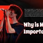 World Music Day Template - Importance slide featuring intense performer singing into microphone