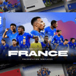 France Football Team Theme Presentation Template