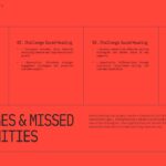 Annual Sales Meeting Template - Challenges & Missed Opportunities Slide