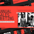 Annual Sales Meeting PowerPoint & Google Slides Template Preview