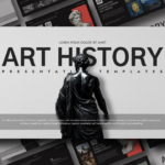 Art History Template - Complete 11-slide pack preview for academic and museum presentations