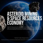 Asteroid Mining Template - Introduction Overview with Four Key Points