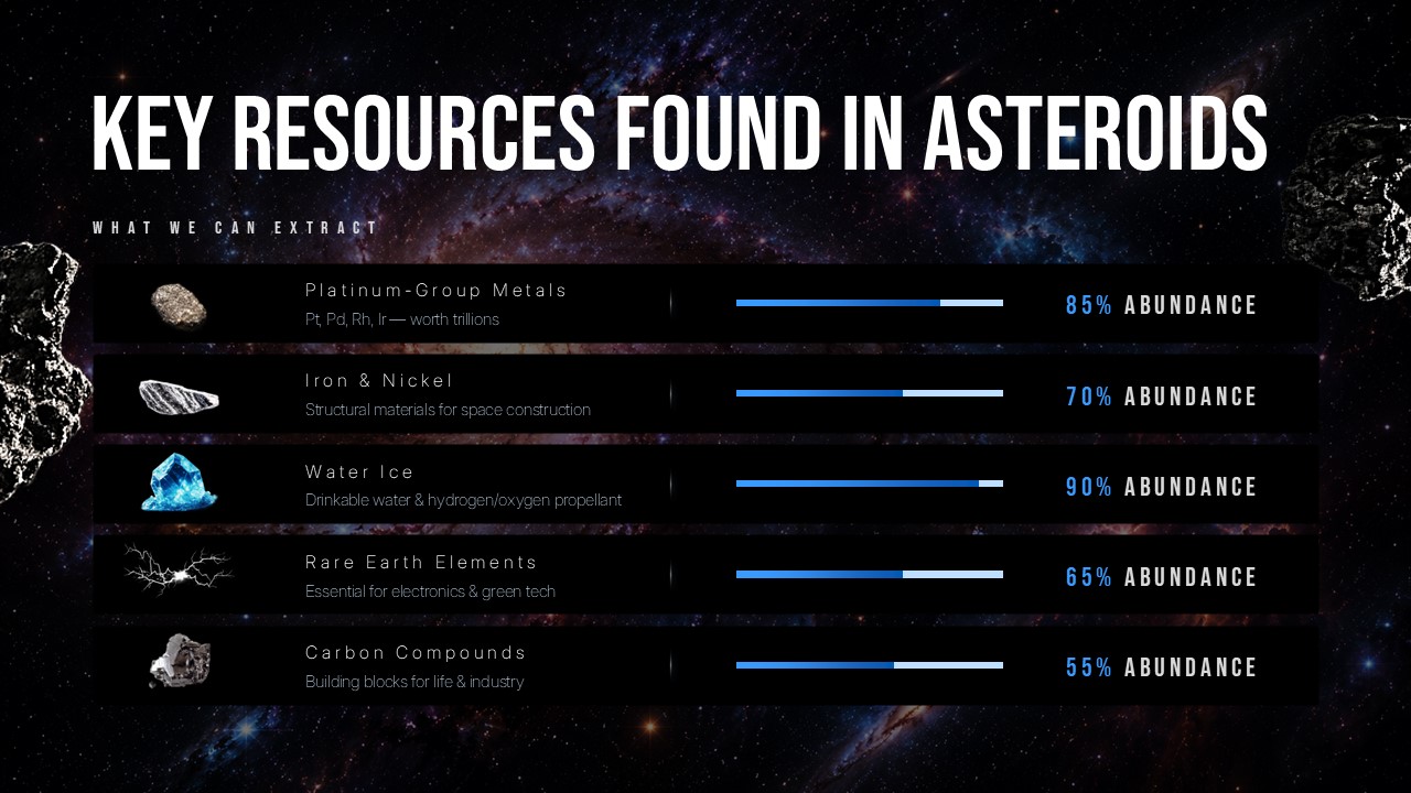 Asteroid Mining Template - Step-by-Step Mining Process Workflow