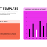 Bar Chart Template Google Slides - Light mode with KPI card and bar chart