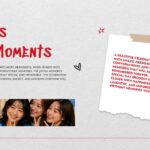 Birthday Party Template - Narrative slide to convey the emotional highlights of the celebration