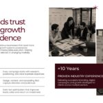 Our Advantage Slide - Strategic thinking, creative excellence, performance focus