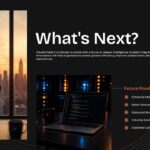 Claude Fable 5 Template - Thank you slide to close your AI presentation with a strong brand finish