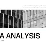 Data Analysis Template - Title slide to open presentations on turning data into business decisions