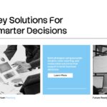 Data Analysis Template - Key solutions slide to present data-driven decision making services and offerings
