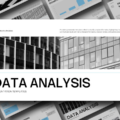 Data Analysis Template - Professional cover slide to introduce analytical reports and business presentations