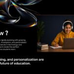 EdTech Startup timing slide emphasizing market opportunity through student imagery and digital transformation narrative