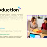 Geometric Style Template - Introduction slide to present your strategy and team collaboration story