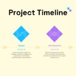 Geometric Style Meet the Team Template - Slide to introduce key team members with photos and roles