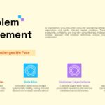 Geometric Style Proposed Solution Template - Slide to outline a four-step solution methodology visually