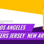 Lakers Template - Merchandise slide to present team jerseys and commercial Lakers products