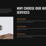 Mining Template - Why choose us with mining professional image