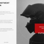 Motorcycle Shop Business Plan - thank you closing slide with aerial Ducati racing photo and red tagline stripe