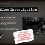 Nancy Guthrie Case Template - FBI investigation slide with computer analysis photo and operation details