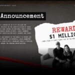 Nancy Guthrie Case Template - reward slide with family photo and $1 million announcement text