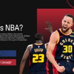 NBA Template - What is NBA overview slide with Warriors player celebration and founded 1946 facts