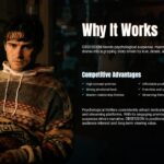 Obsession Movie Template - Business case highlighting competitive advantages with checkmarked success points