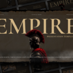 Old Maps History Lesson Template - Multi-slide preview with aged parchment design and empire-themed layouts