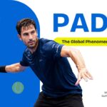 Padel Sport Template - Professional title slide introducing padel as the global phenomenon of 2026